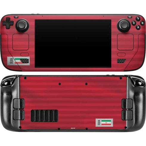 Iran Soccer Flag Steam Deck Handheld Gaming Computer OLED Skin